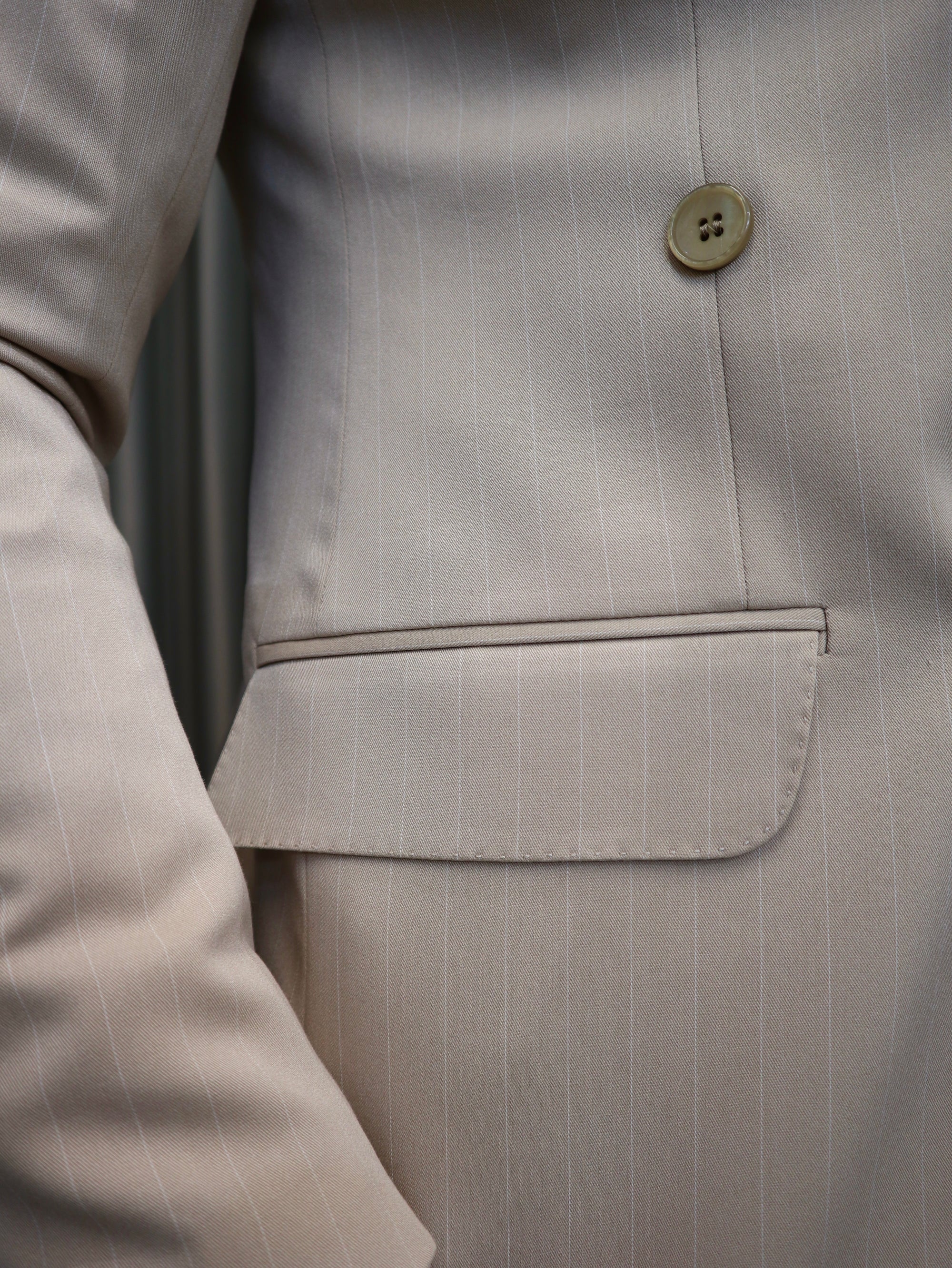Abito doppio petto gessato