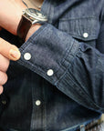 Camicia Western Denim Giapponese