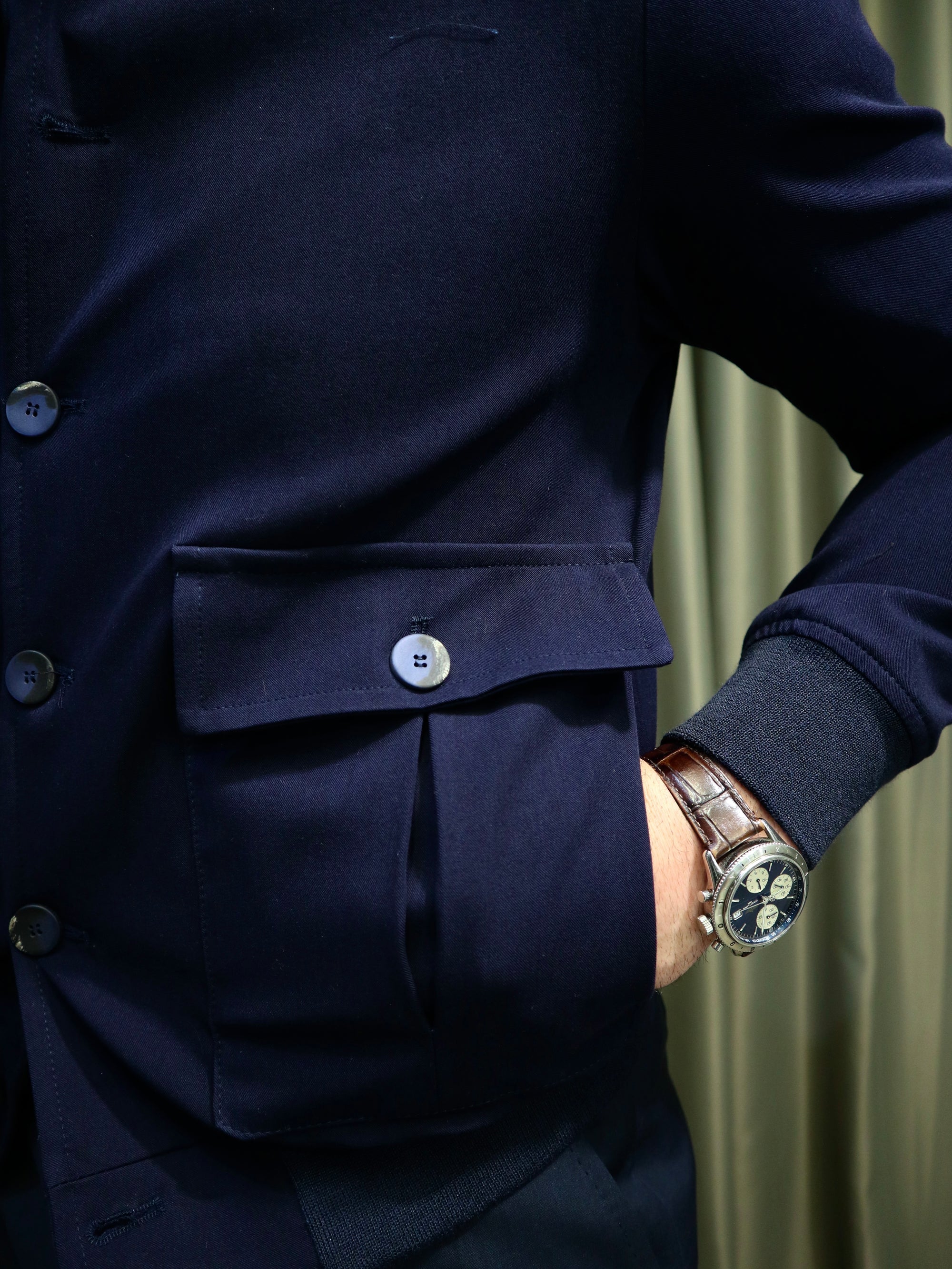 Bomber Sartoriale in Cotone
