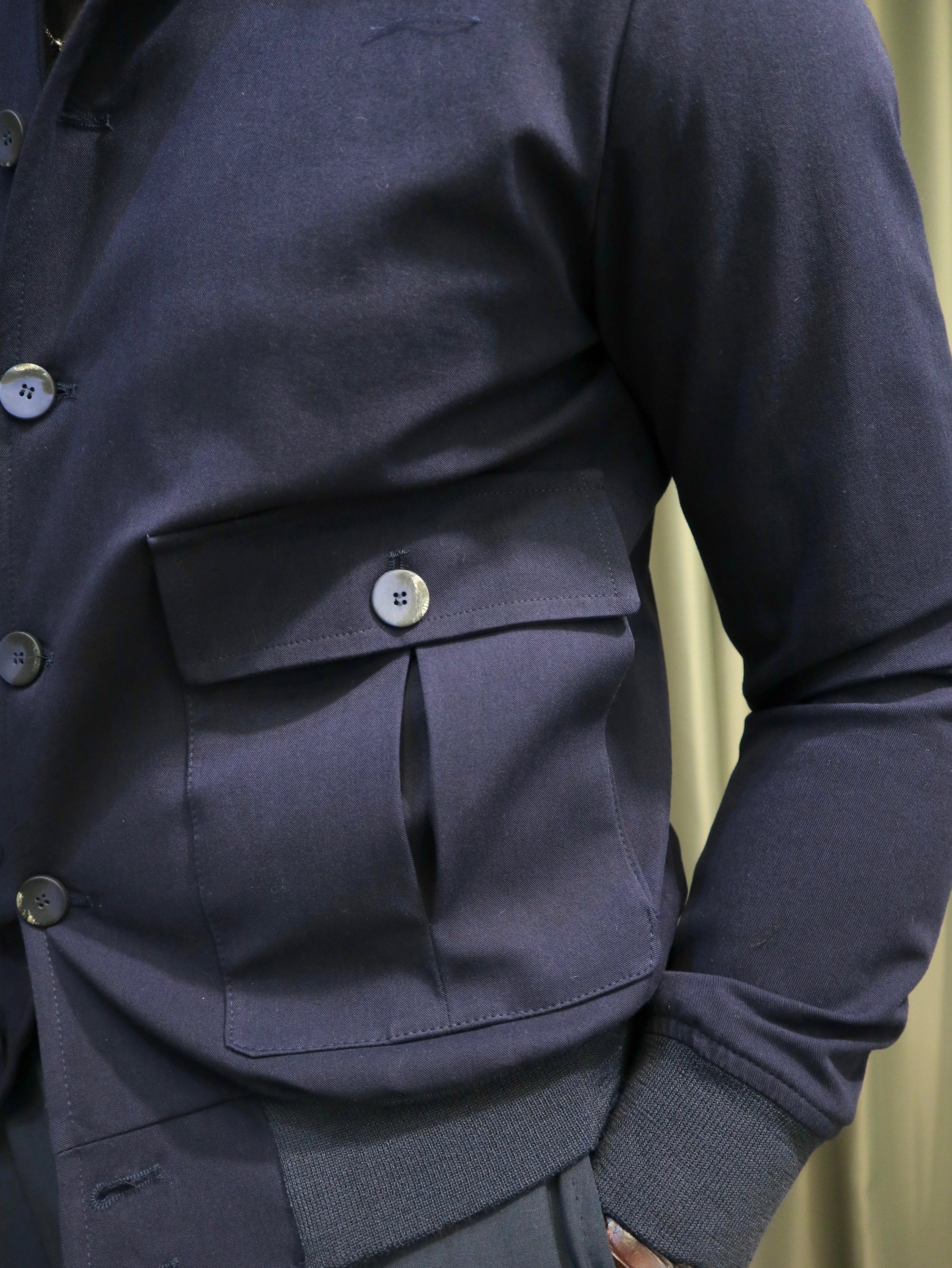 Bomber Sartoriale in Cotone