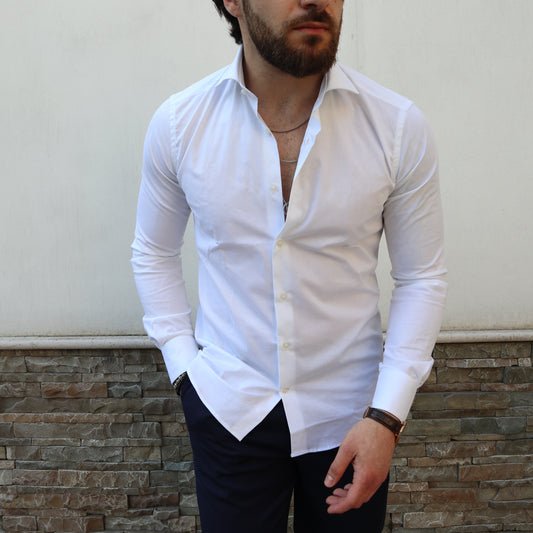 Camicia basic bianca Cavalli class