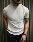 Shirt in filo tramata