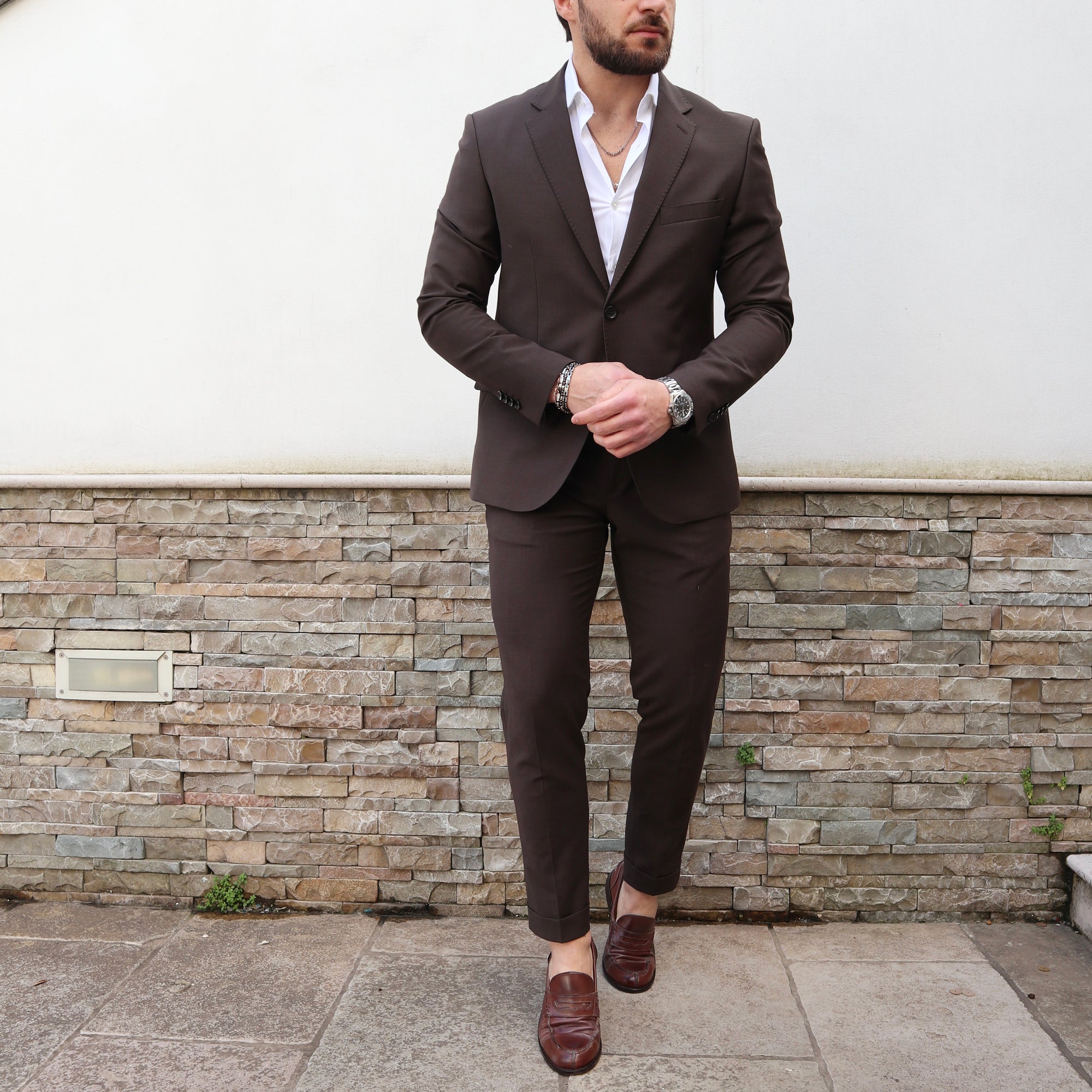 Abito sartoriale in 100% Lana Vitale Barberis Canonico