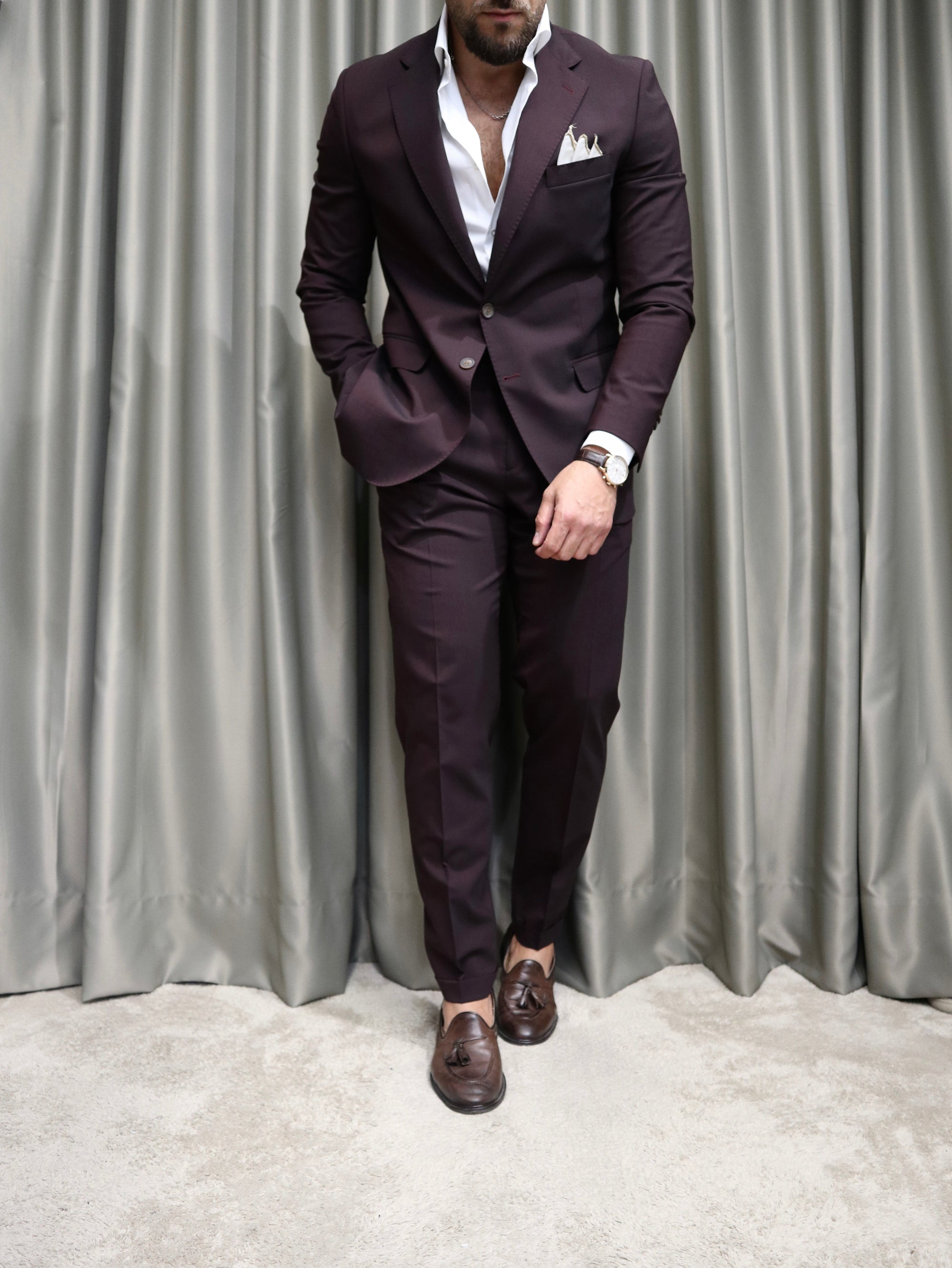 Abito sartoriale in 100% Lana Vitale Barberis Canonico