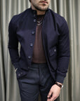 Bomber Sartoriale in Cotone