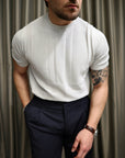 Shirt in filo tramata