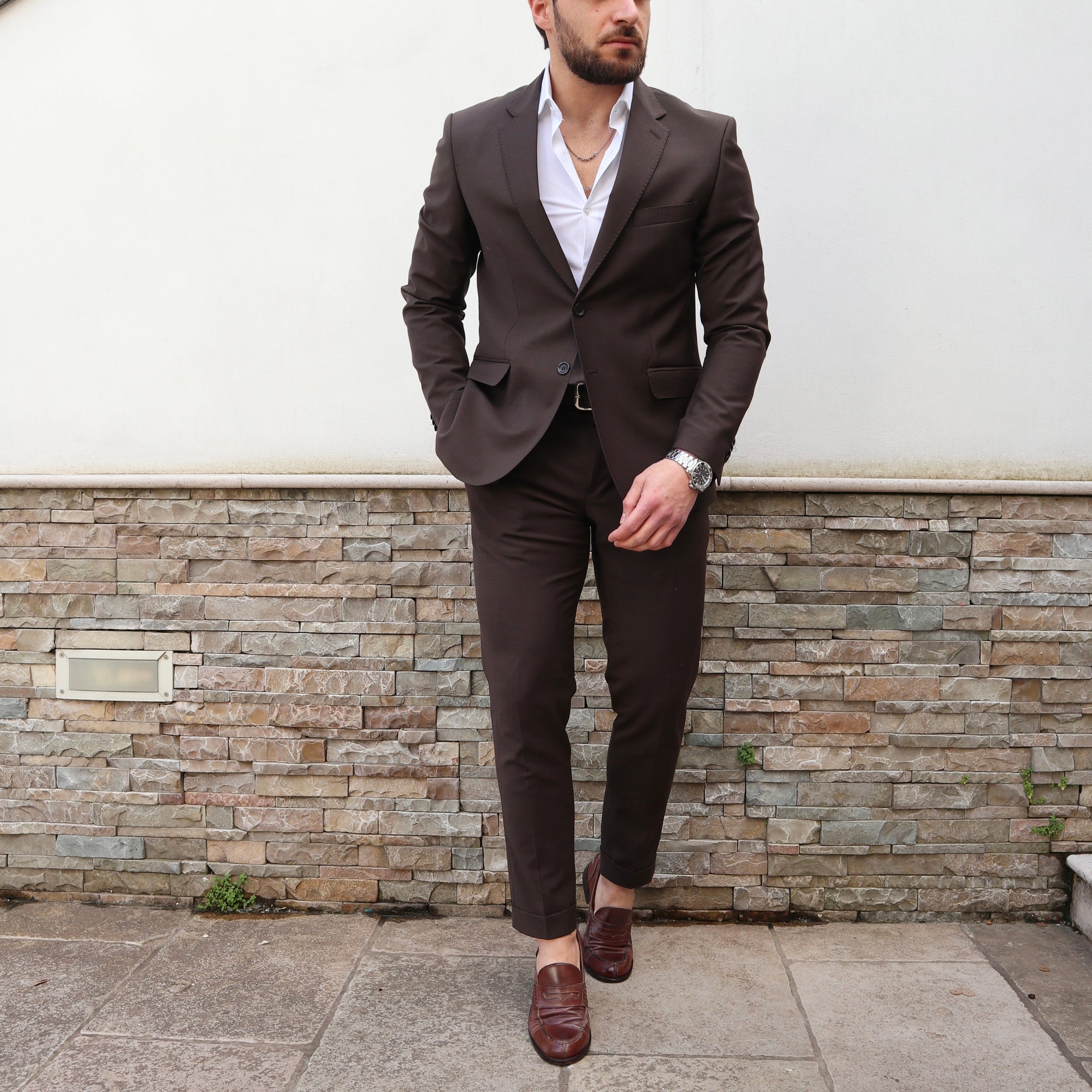 Abito sartoriale in 100% Lana Vitale Barberis Canonico