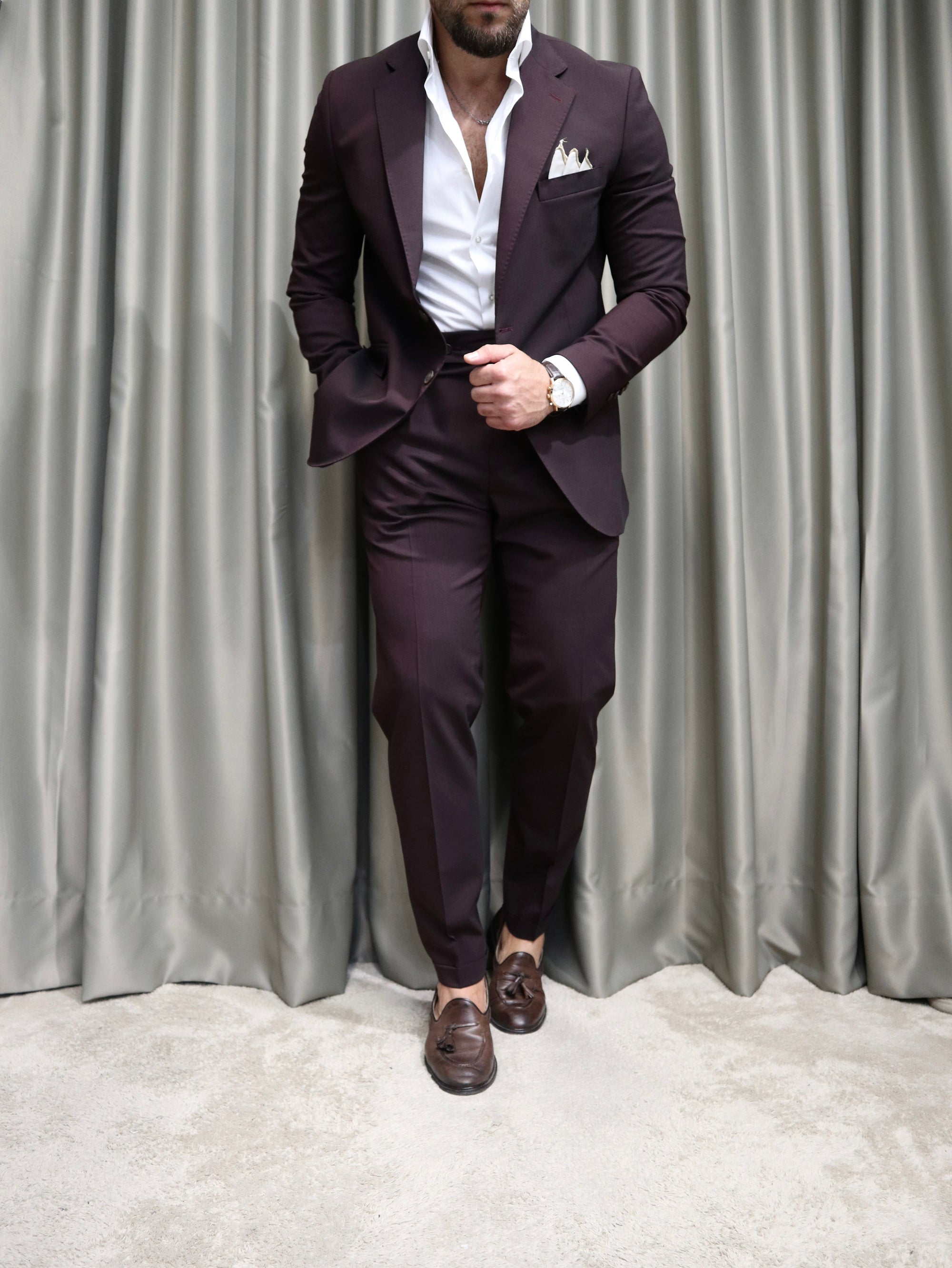 Abito sartoriale in 100% Lana Vitale Barberis Canonico