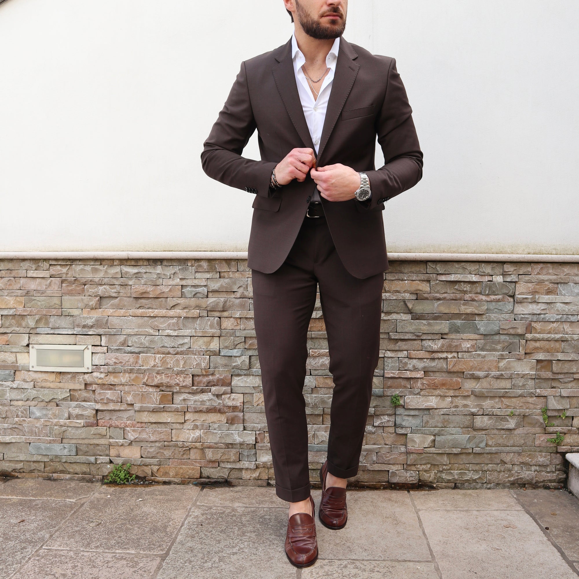 Abito sartoriale in 100% Lana Vitale Barberis Canonico