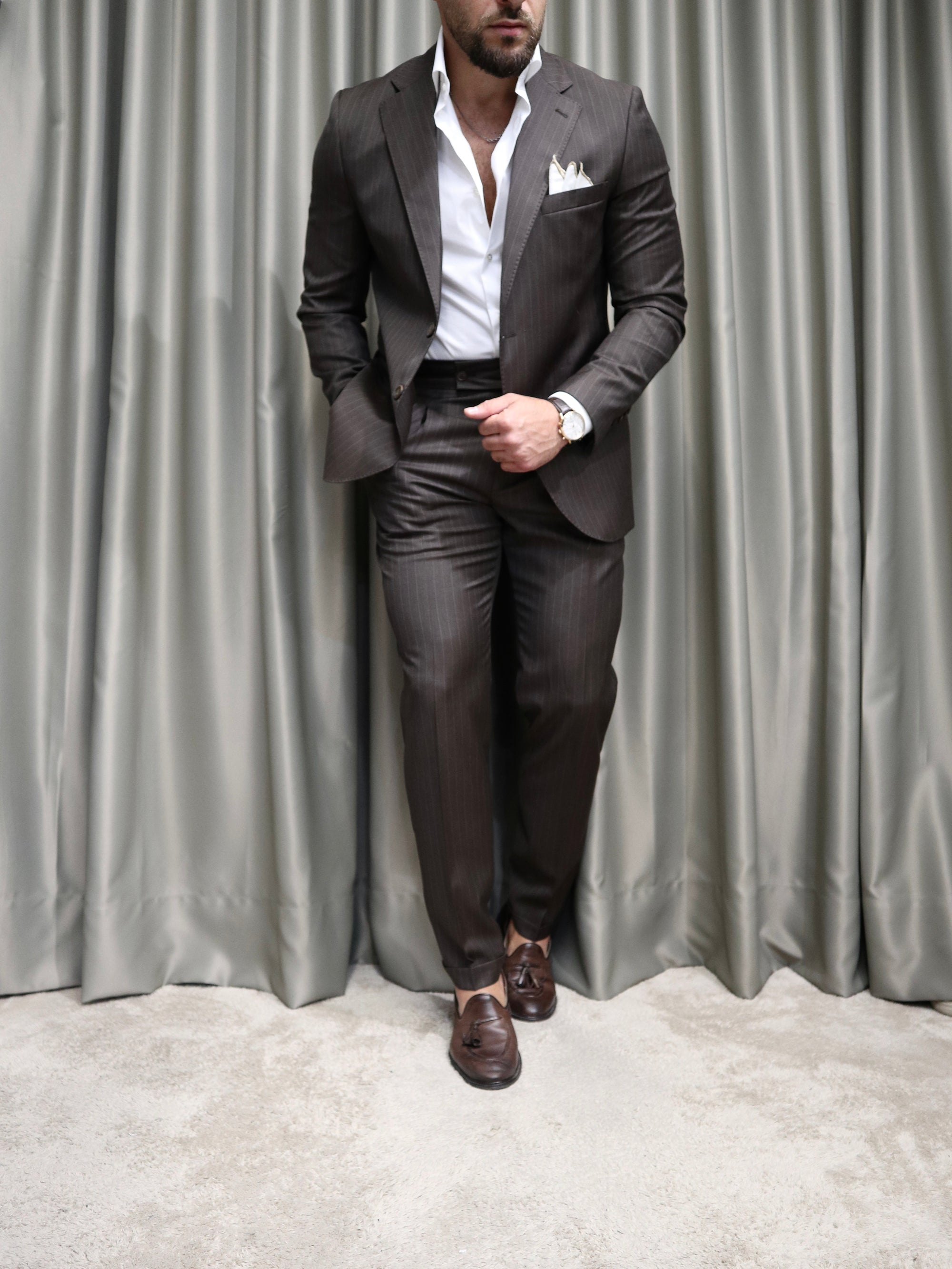 Abito sartoriale in 100% Lana Vitale Barberis Canonico