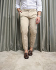 Pantalone Raso Di Cotone Patrick&Son