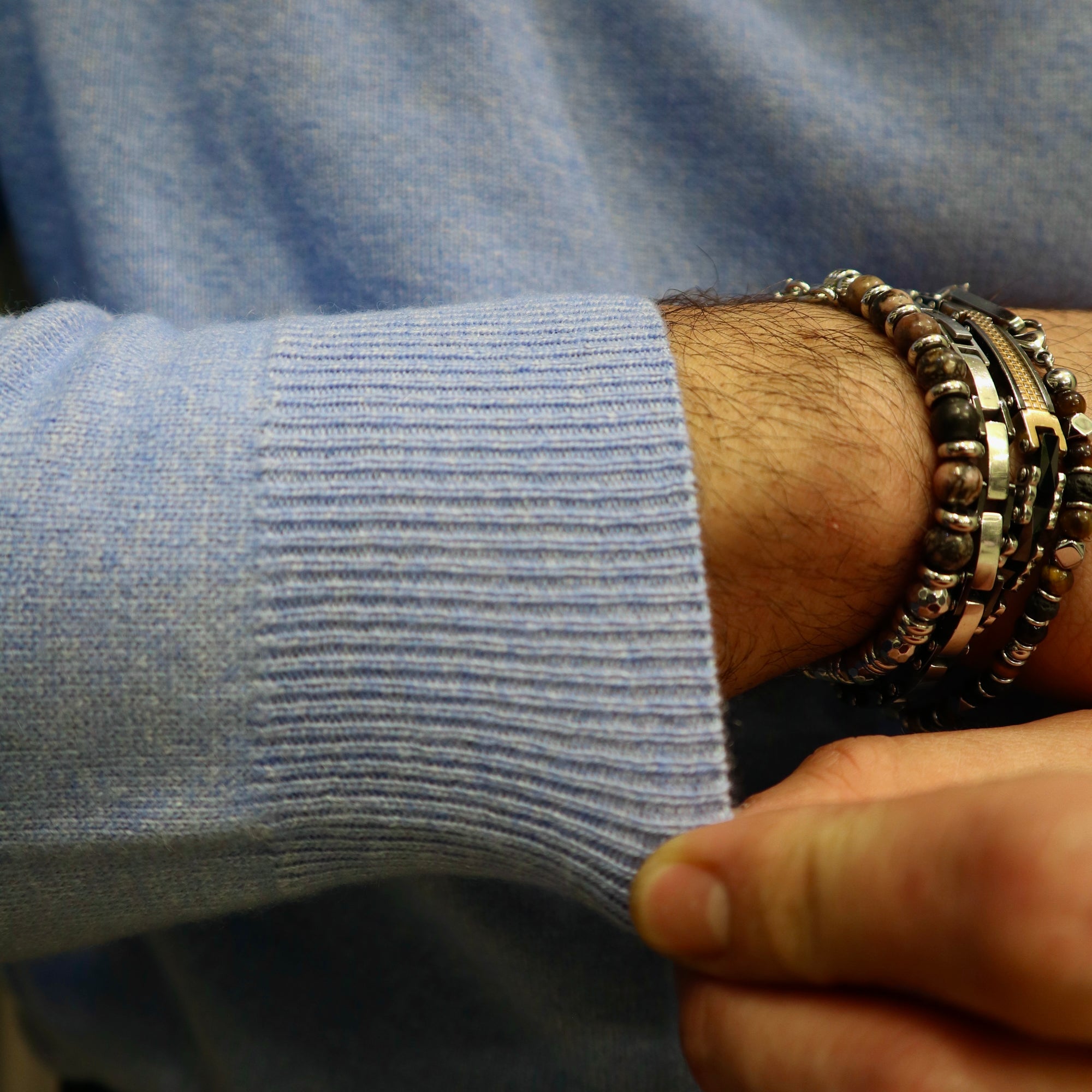 Girocollo basin in Cashmere e Lana merinos