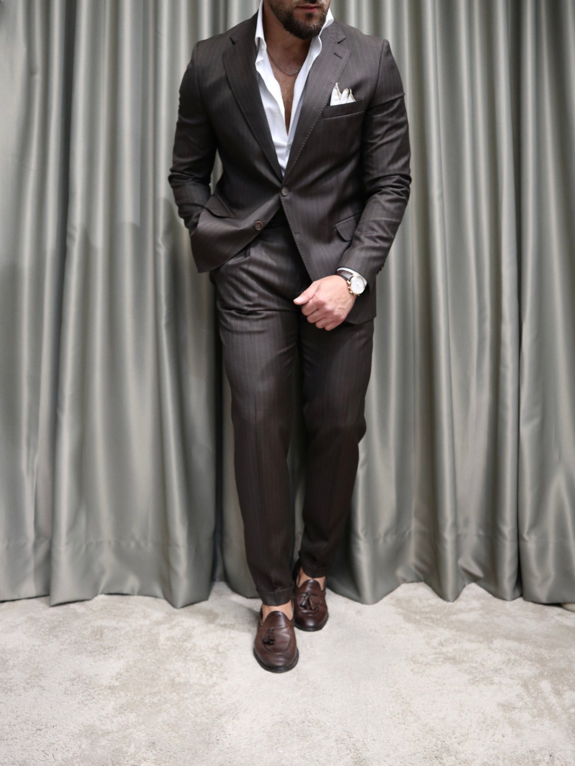 Abito sartoriale in 100% Lana Vitale Barberis Canonico
