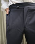 Pantalone wild in fresco lana