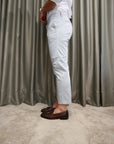 Pantalone Raso Di Cotone Patrick&Son