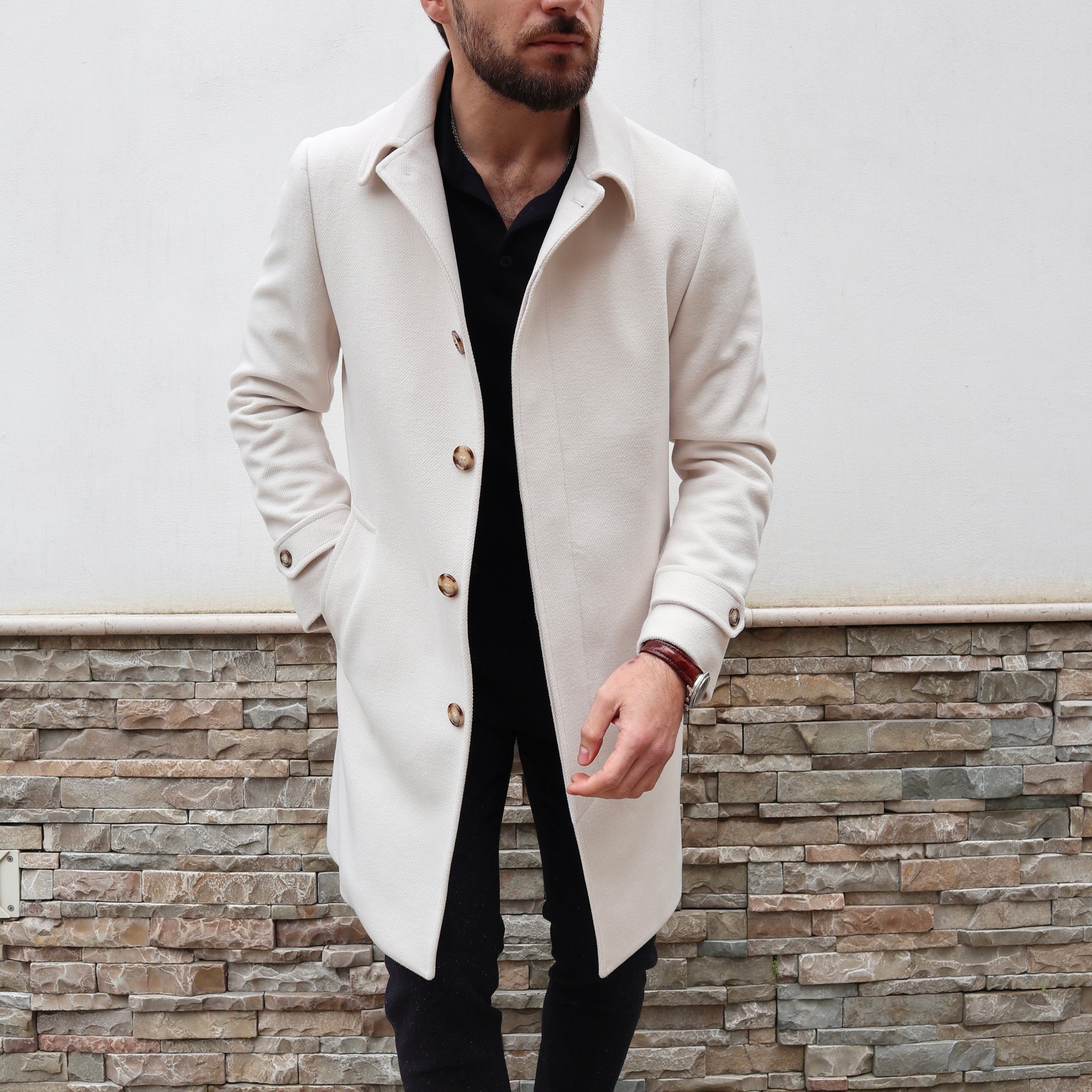 Cappotto modello trench