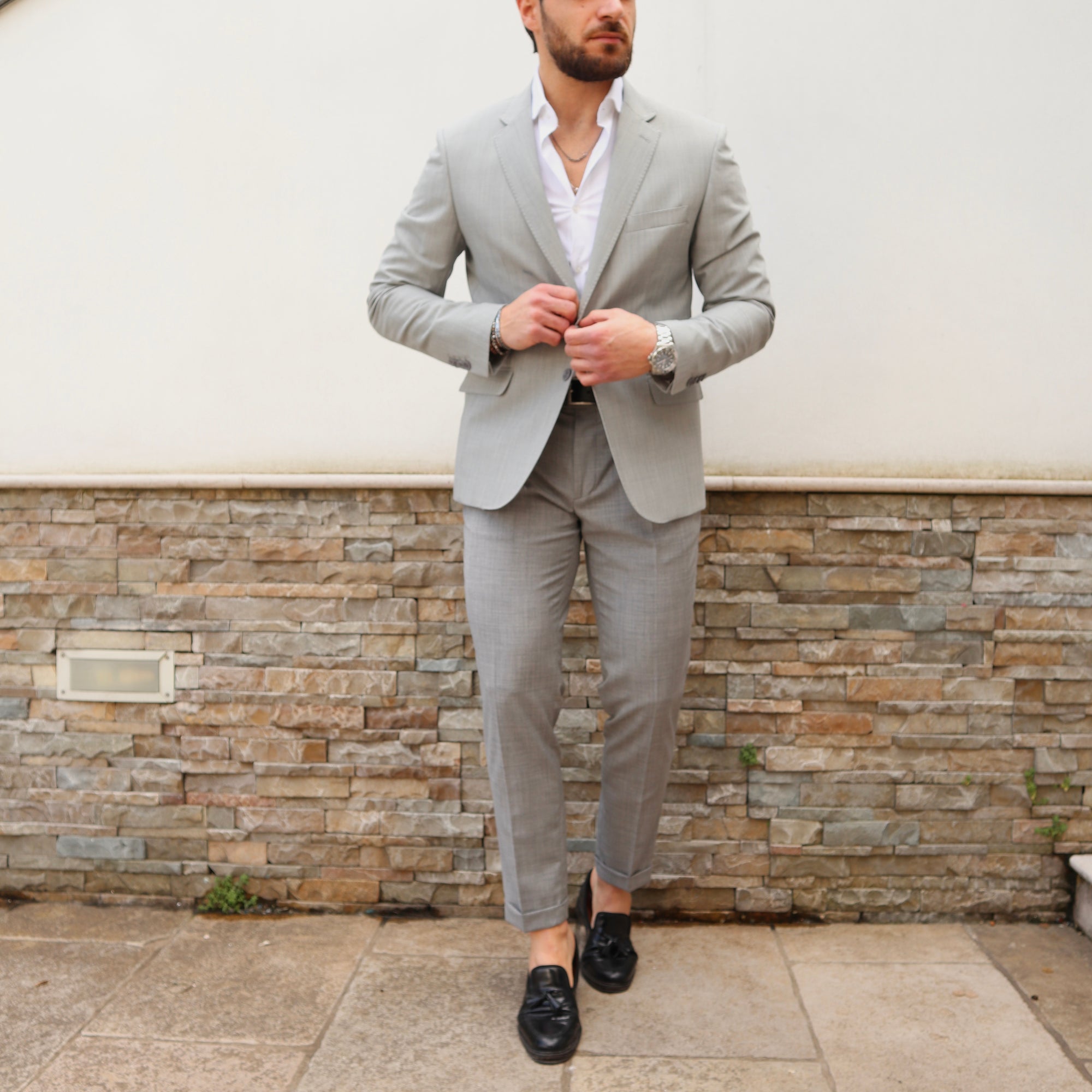 Abito sartoriale in 100% Lana Vitale Barberis Canonico