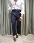 Pantalone wild in fresco lana