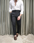 Pantalone wild in fresco lana