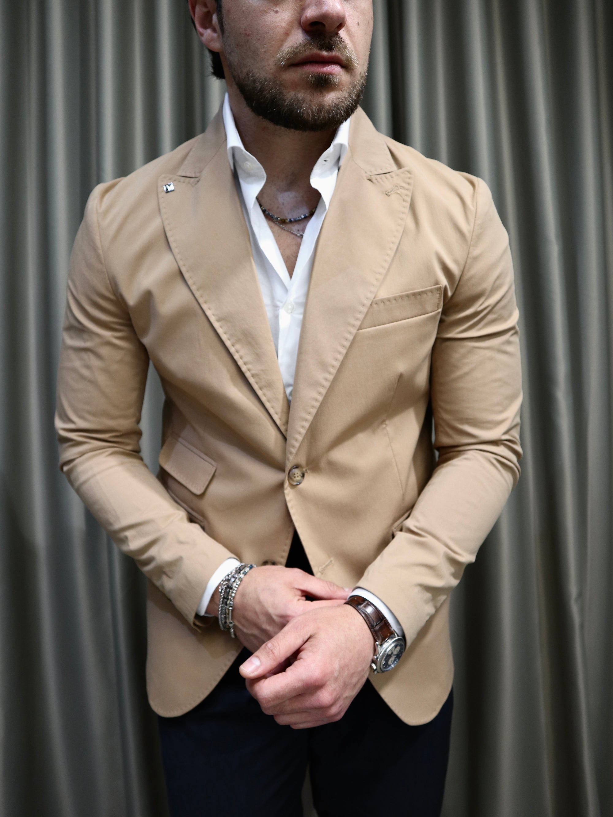 Giacca sartoriale in cotone