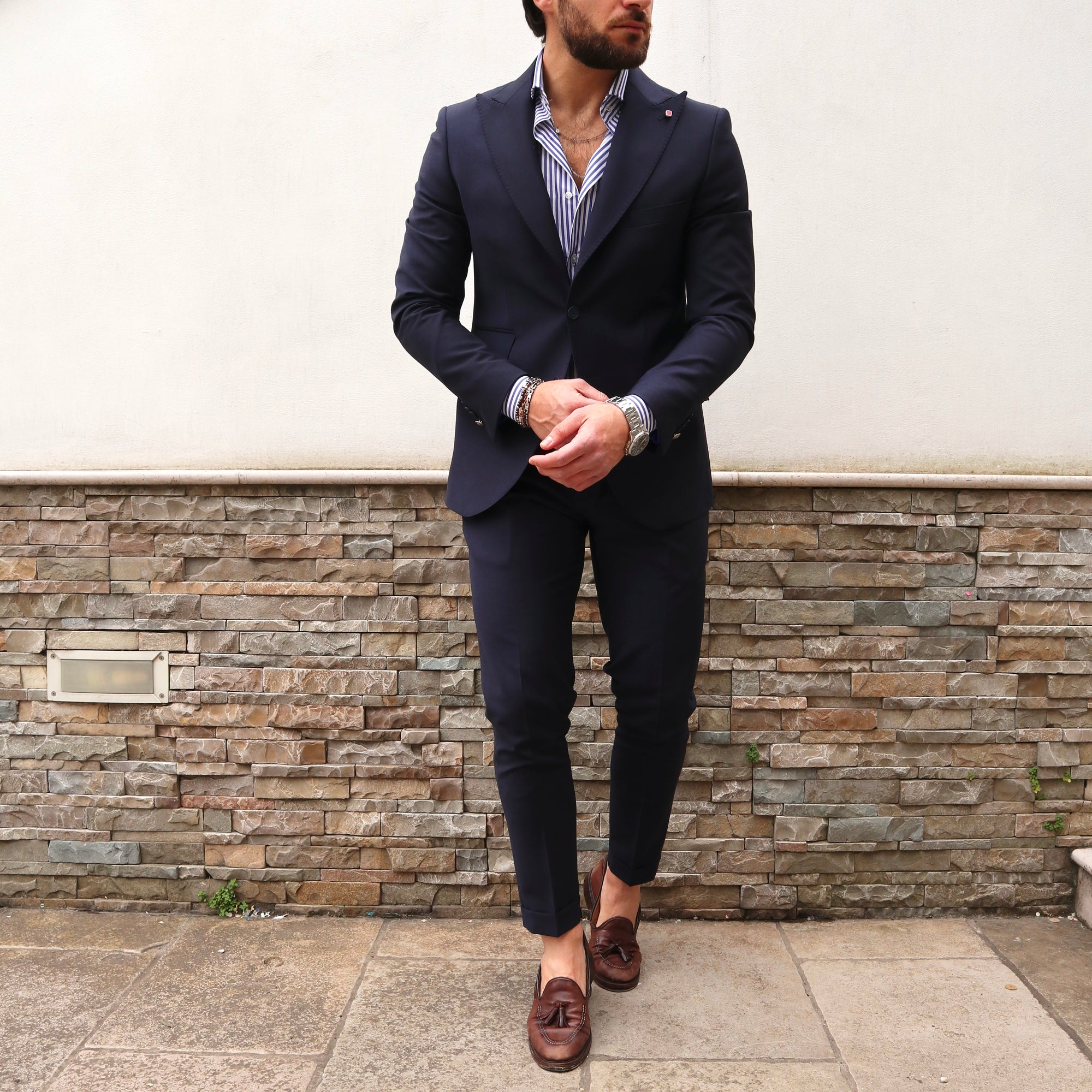 Abito sartoriale in 100% Lana Vitale Barberis Canonico
