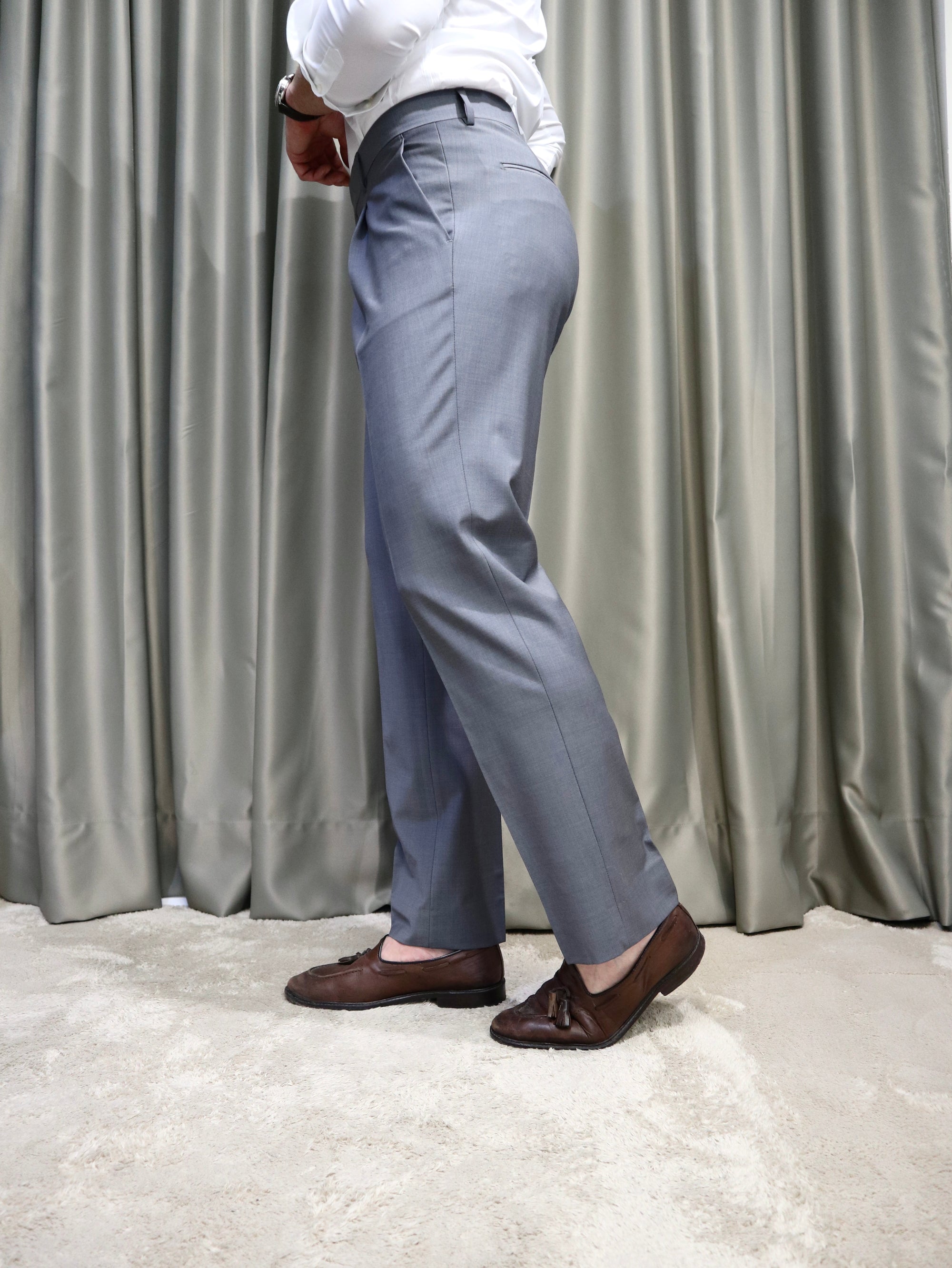 Pantalone sartoriale in fresco lana mod Class