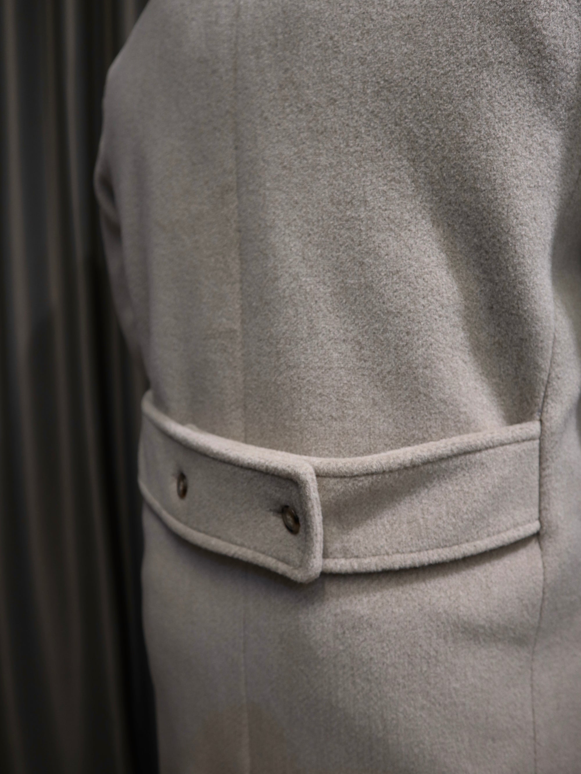 Cappotto Old Monopetto in misto lana