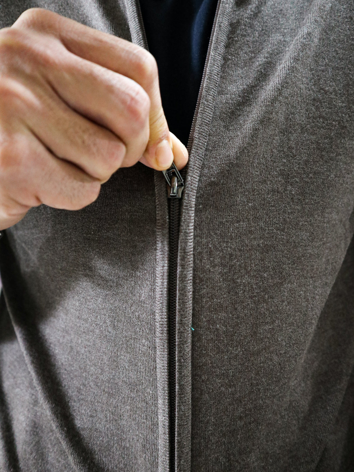 Maglia full zip