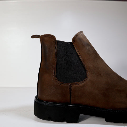 Chelsea boots testa di moro