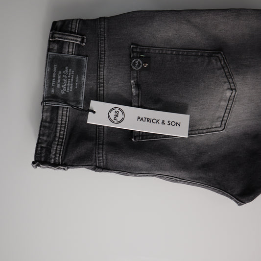 Jeans slim Patrick & Son Lav nero