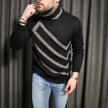 Maglione Collo alto Nero